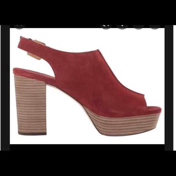 NEW Michael Kors Kimber Suede platforms - Picture 3 of 8